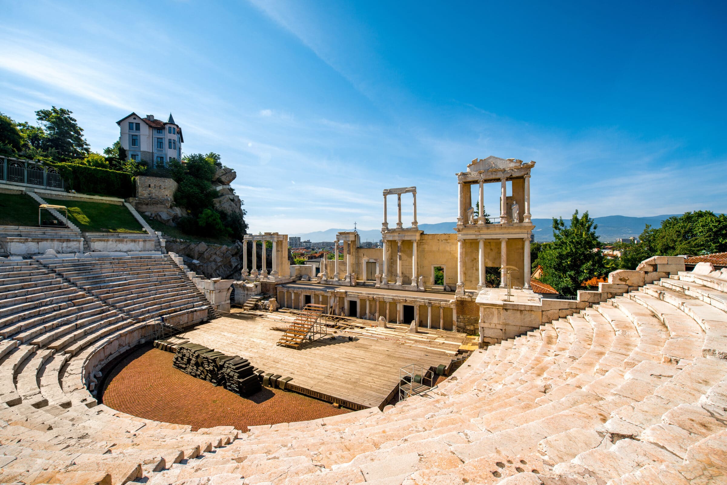 Plovdiv Roman theatre, Bulgaria