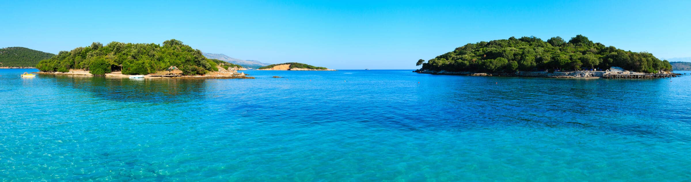 Paradise beach, Ksamil, Albania