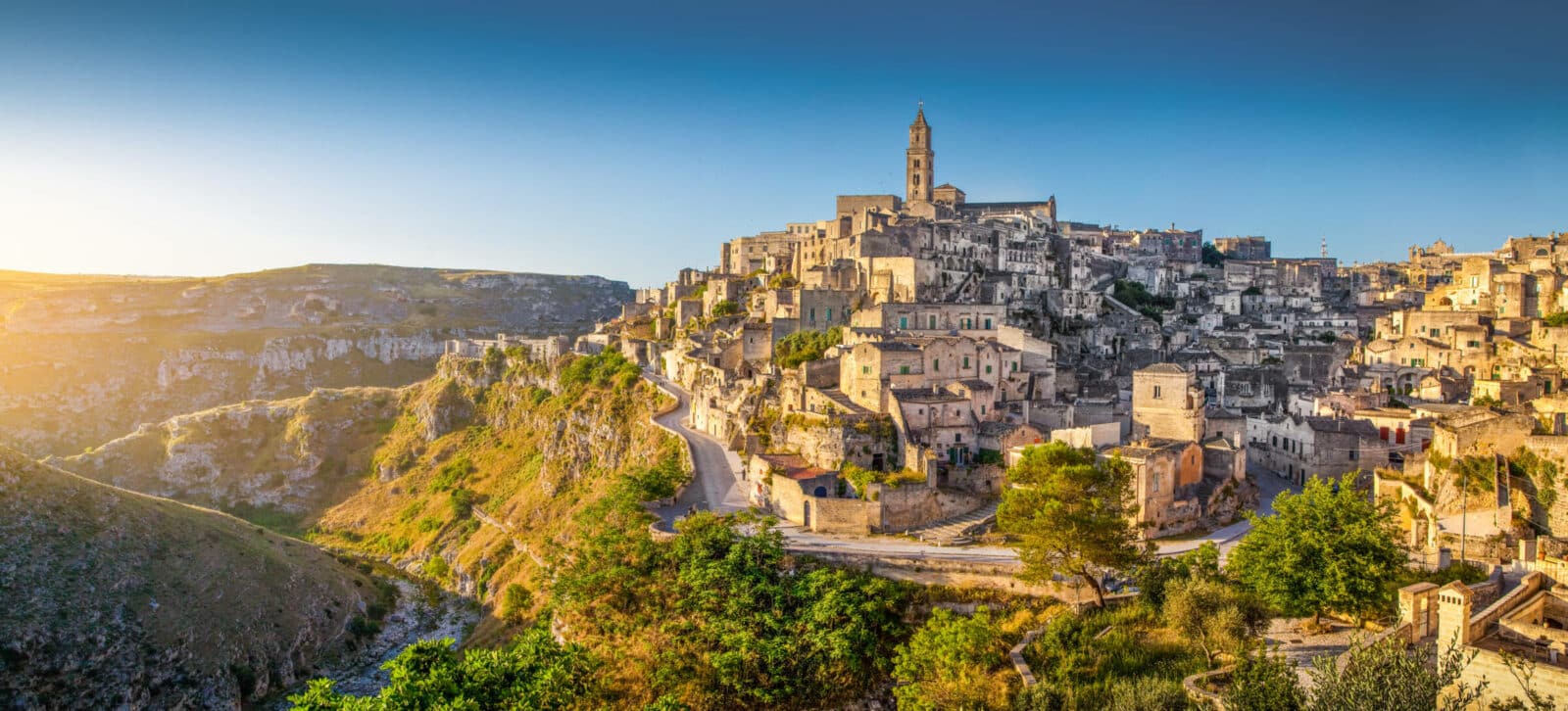 Beautiful town of Matera, Basilicata, Italy