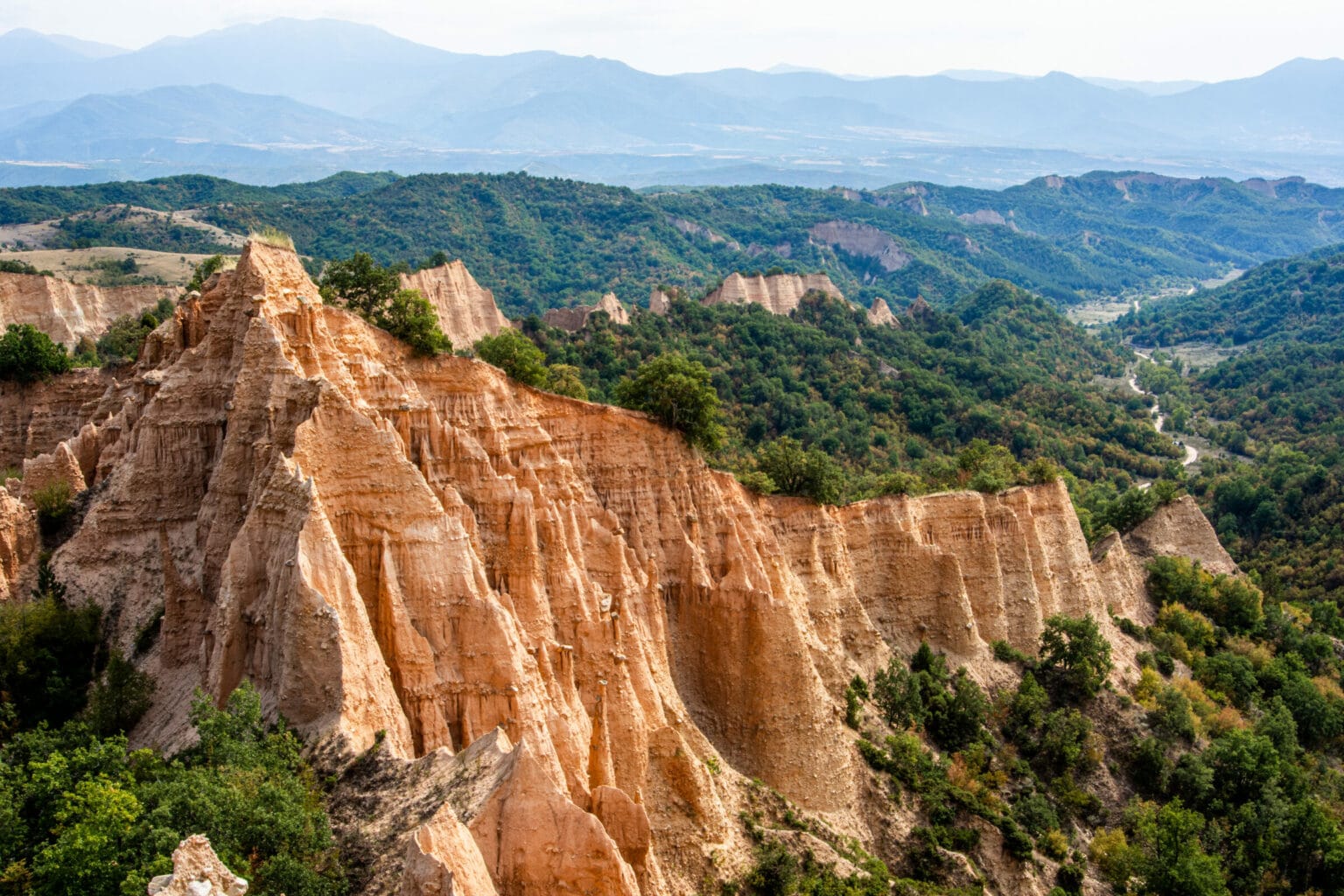 Sandstone pyramids, Melnik, Bulgaria