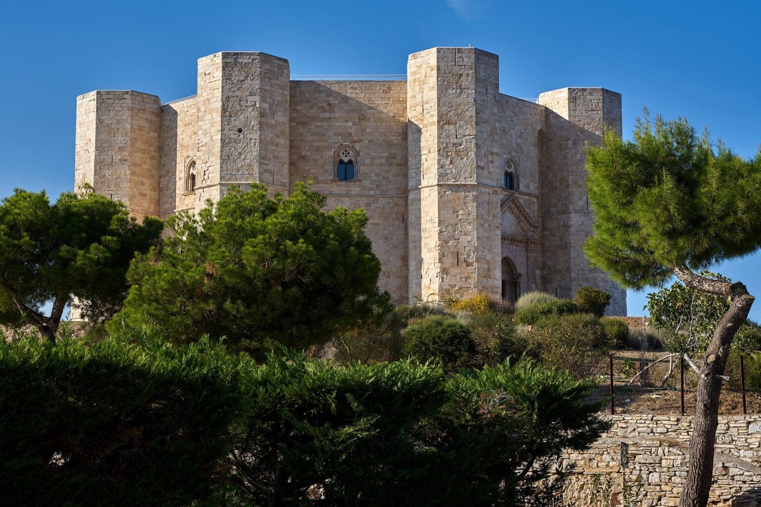 Medieval Castel del Monte, Apulia, South Italy